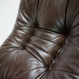 Westnofa The Panter leather lounge chair by Arnt Lande, 1970
