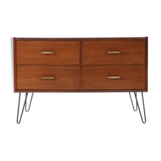 Danish teak chest of drawers 1960
