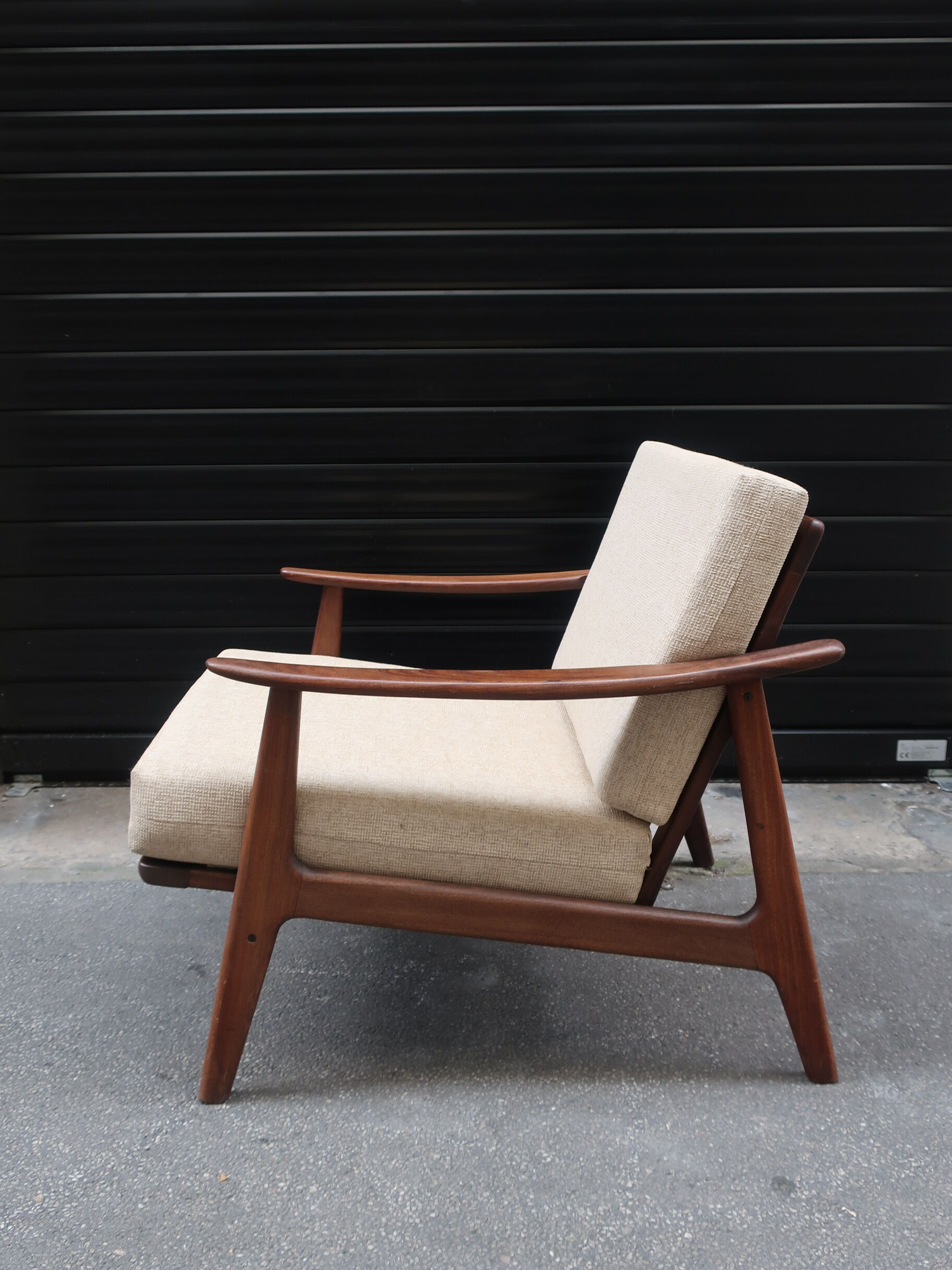 Danish teak armchair from the 60s