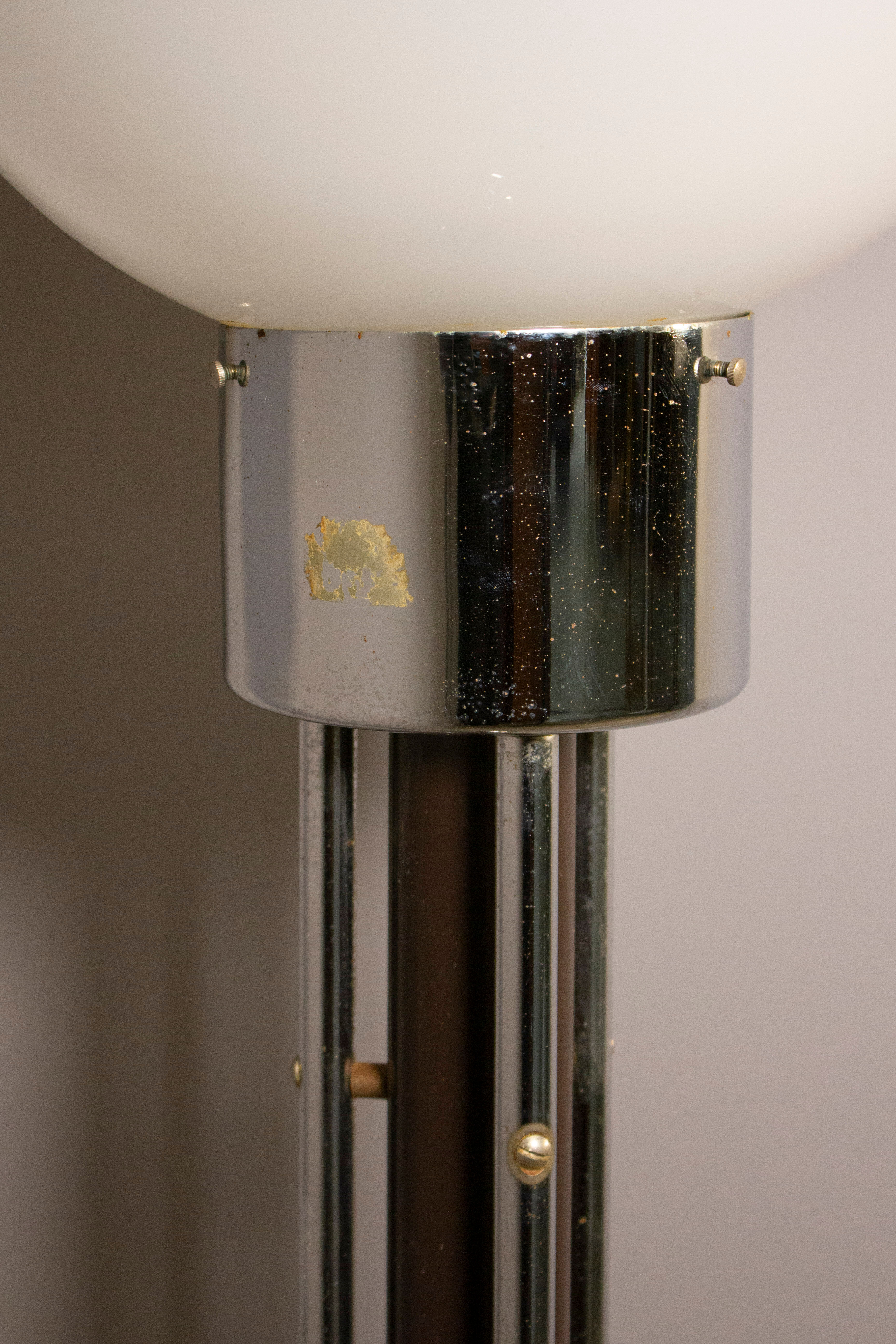 Mazega murano glass floor lamp from the 70s