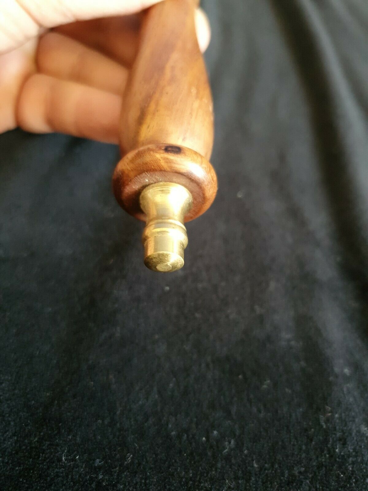 Wooden hand loupe