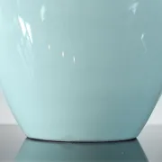 Vintage glazed ceramic vase
