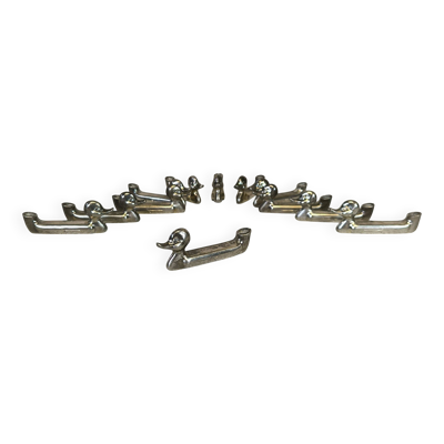 Set de 12 portes couteaux, porte noms vintage