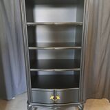 Tosconova black lacquered bookcase