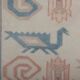 Vintage Turkish rug handmade 172x258 cm
