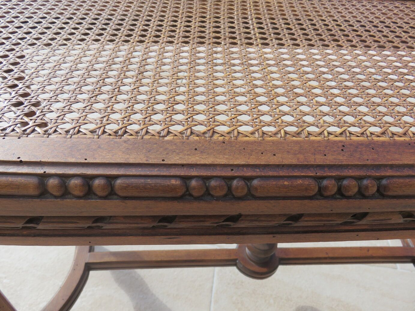 Piano seat Louis XVI style