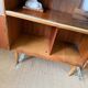 Vintage display cabinet bookshelf