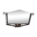 French Art Deco metal mirror, 1930s