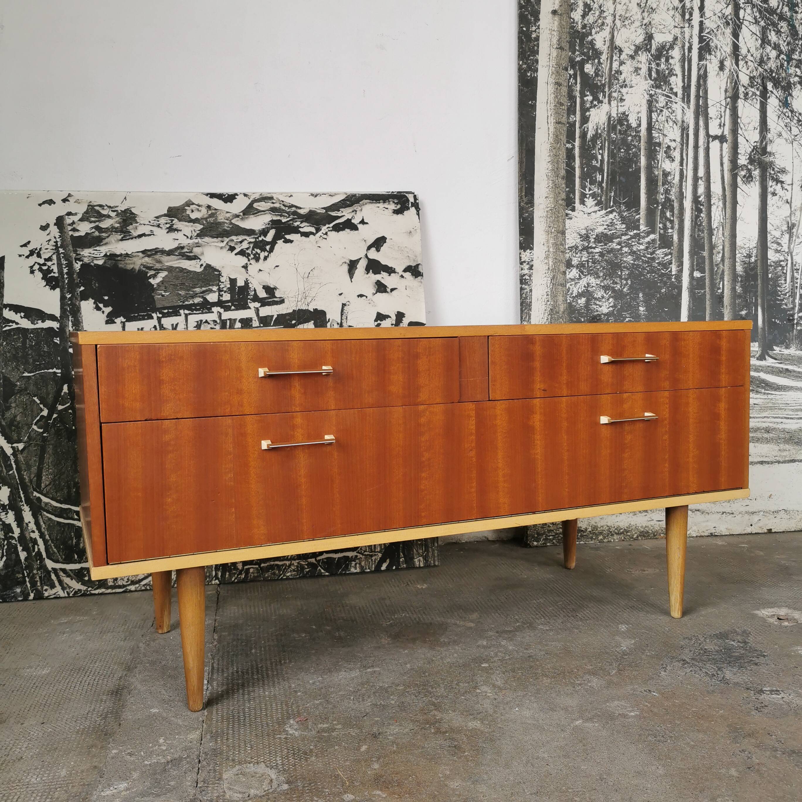 Vintage low sideboard