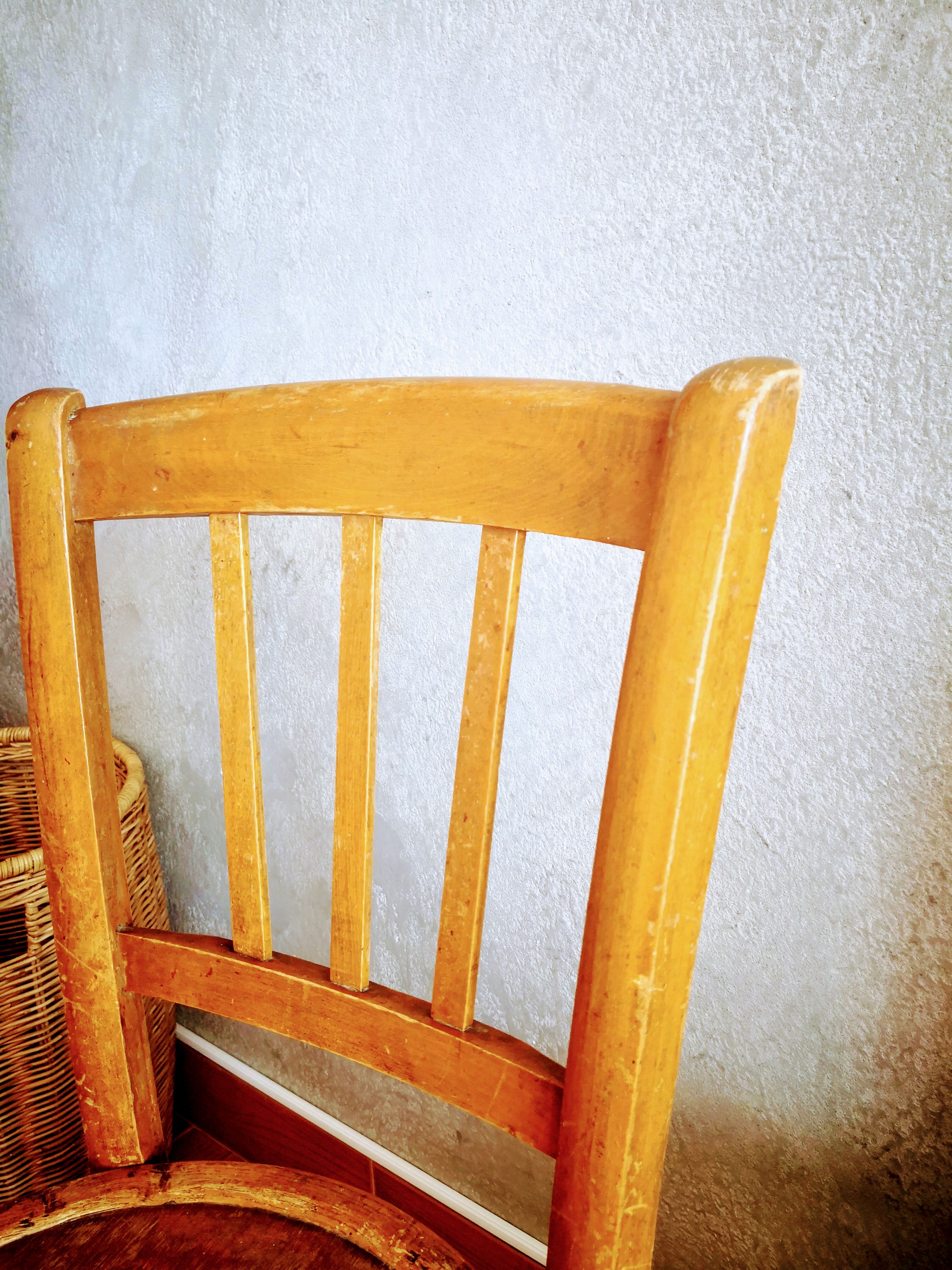 Pair of bistro chairs