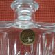 Carafe à wisky en cristal d'arques