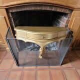 Console en bois doré