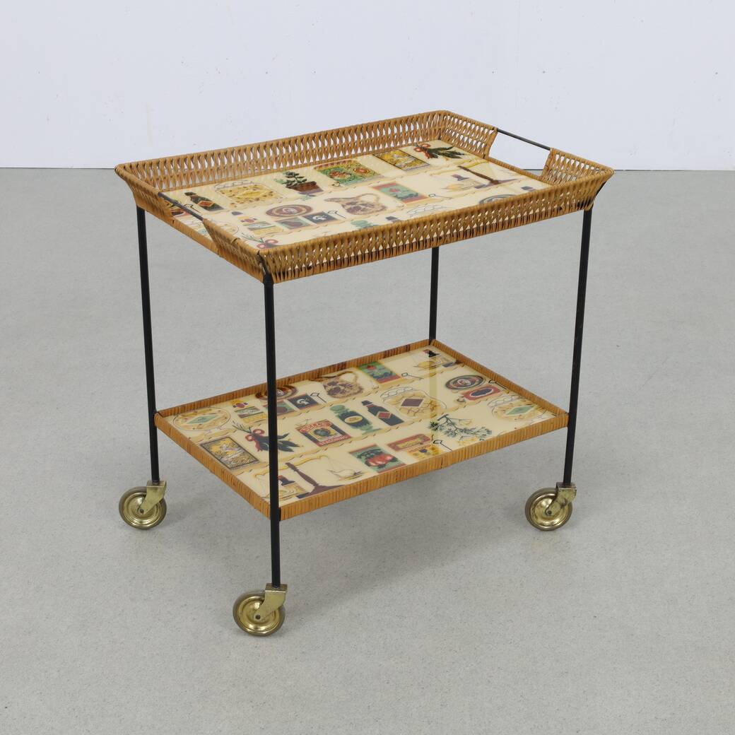 Vintage Serving Trolley, 1960s