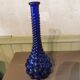 Midnight blue vintage bubble carafe