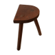 Old wooden tripod stool