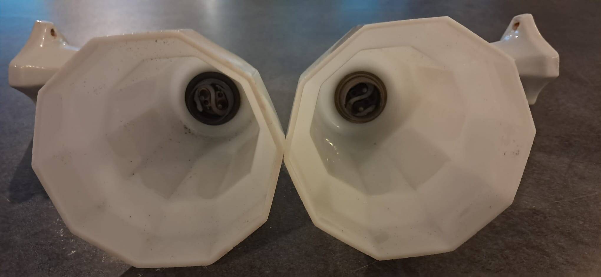 Pair of Art Deco wall sconces