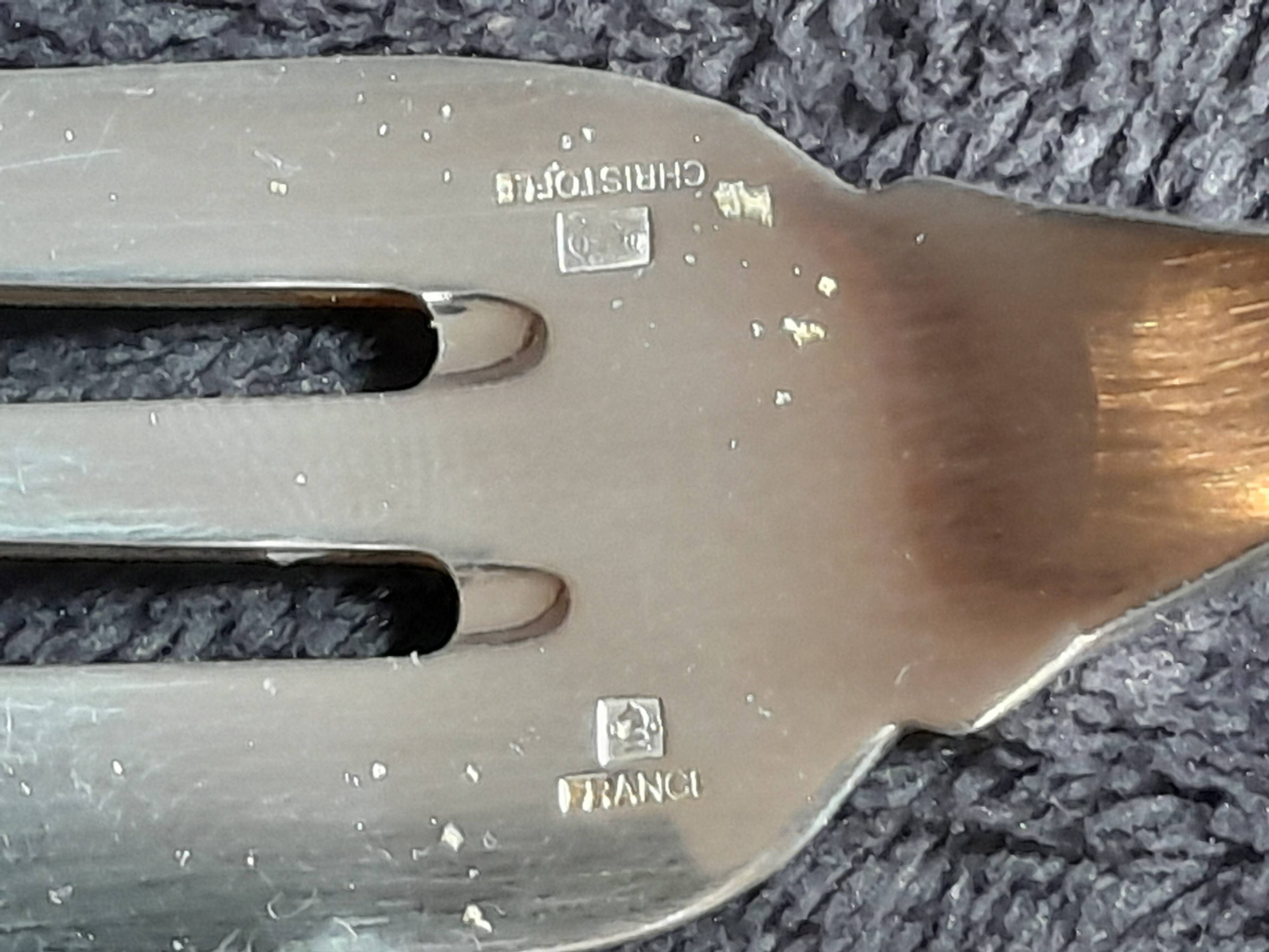 household set 172 pieces Christofle model Cluny