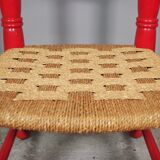 Spanish high chairs, 1940s, set of 2