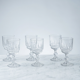 8 vintage bistro stemmed glasses