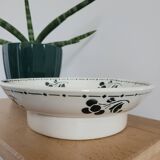 Badonviller Cherry Footed Plate