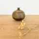 Round stoneware vase signed Durrenberger