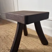 Brutalist tripod stool