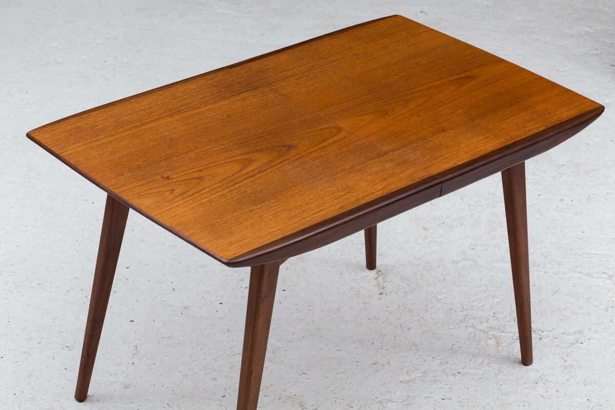 Dining table by Louis Van Teeffelen for Wébé, Dutch design, 1960’s
