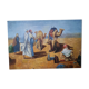 Oil on orientalist canvas