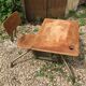 Bureau d’écolier pupitre ancien 1950