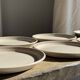 Lunéville table service Art Workshop 8 plates and 2 serving dishes