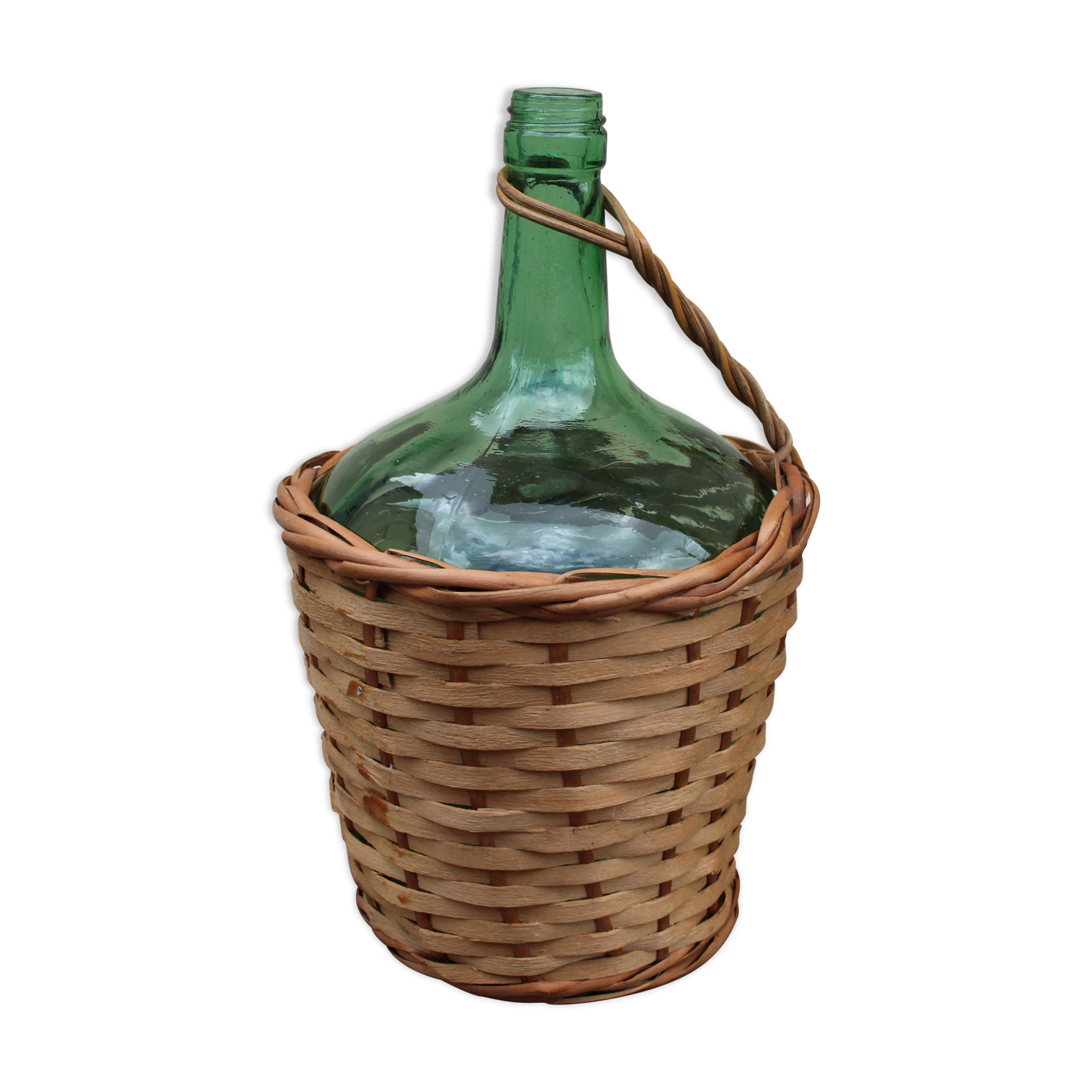 Demijohn wicker jeanne