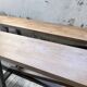 Paire de bancs de ferme chêne 4 mètres