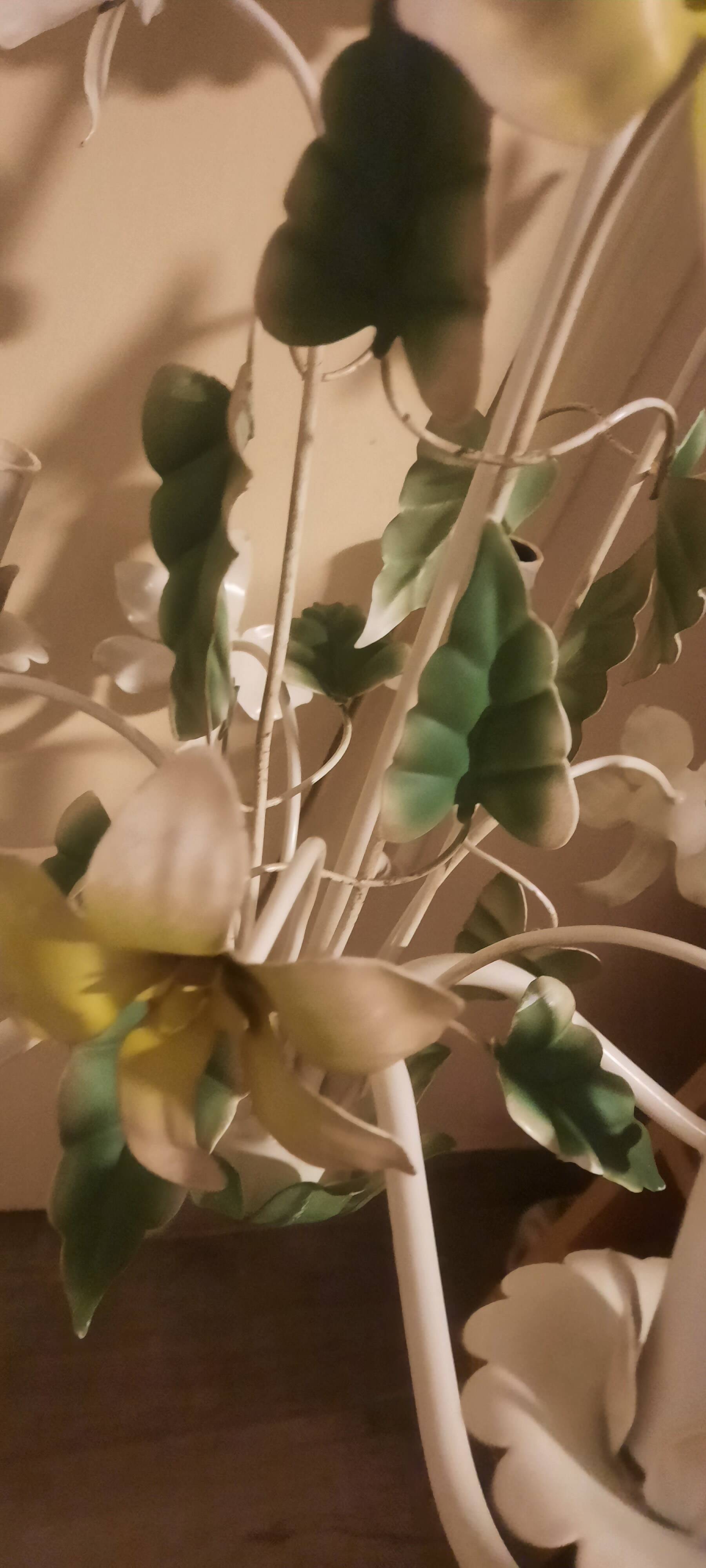 Vintage floral chandelier