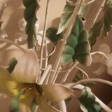 Vintage floral chandelier