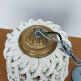 White ceramic pendant lamp