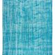 Tapis traditionnel vintage noué à la main de la région d’anatolie centrale surteint 147x262 cm