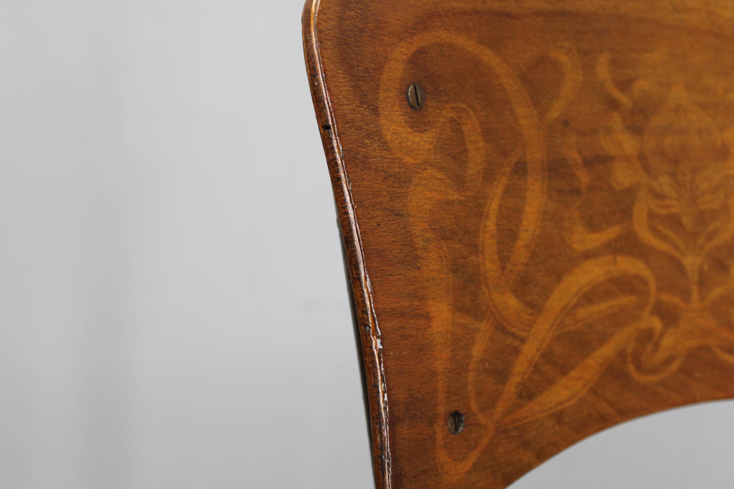 Pair of Thonet Art Nouveau bentwood chairs, Czechoslovakia, 1920s