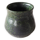 Vase vintage en terre cuite vernissée