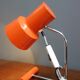 Orange desk lamp by Josef Hurka for Napako 1970