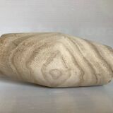 Light wooden vase