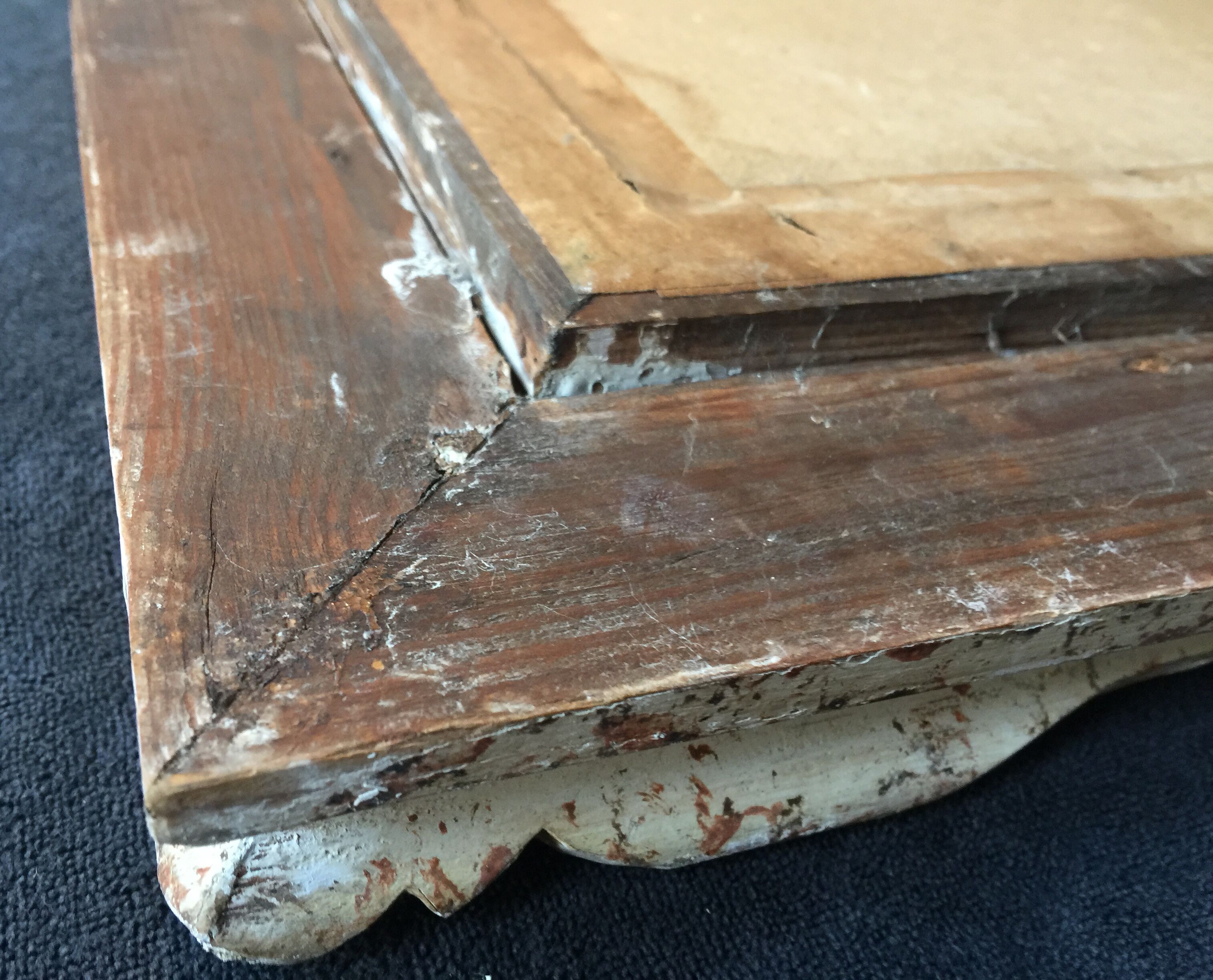 "Provençal Landscape" original watercolor on pencil