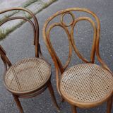 Series 8 mismatched bistro chairs
