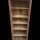 1920s fir curtain file cabinet