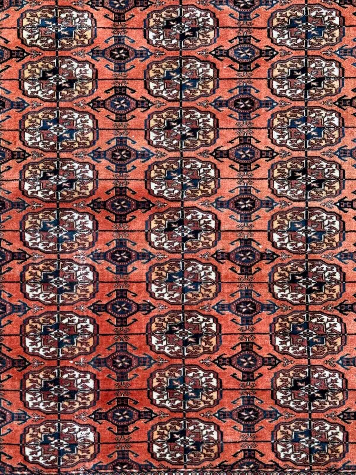 Afghan Turkoman rug 204x161 cm, large 2523