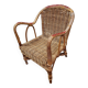 Rattan armchair from 1950