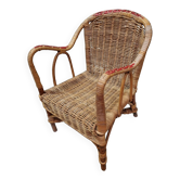 Rattan armchair from 1950