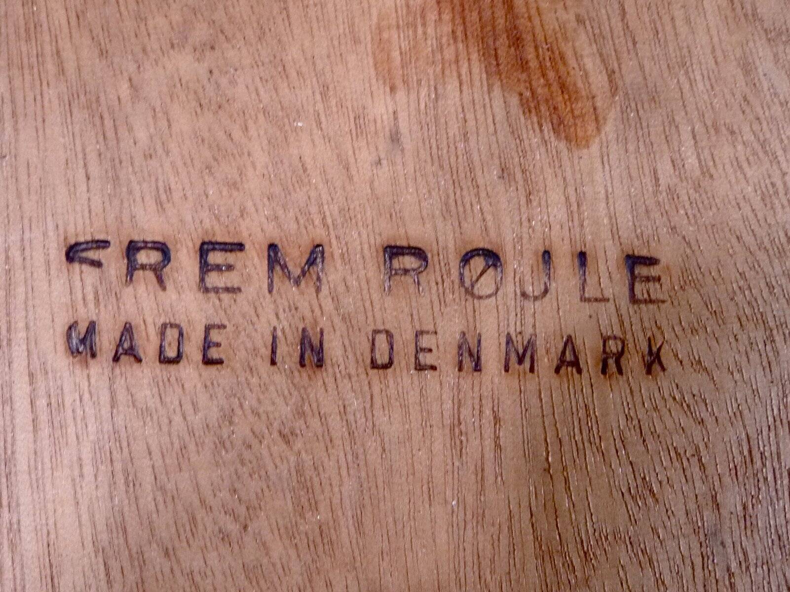 Chaises de salle à manger modernes danoises modèle Eva en teck de Frem Røjle, ensemble de 6.