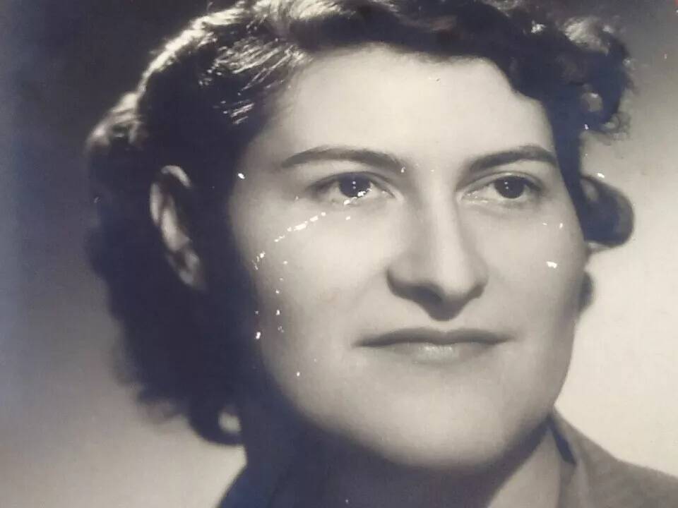 1950s Portrait silver print Harcourt Paris