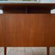 Mid century teak executive desk from H.P. Hansen, 1960s