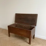 Chest, old wooden dough trough